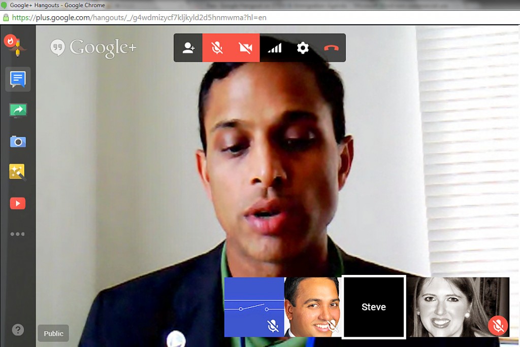 Great attendees at Hangout!